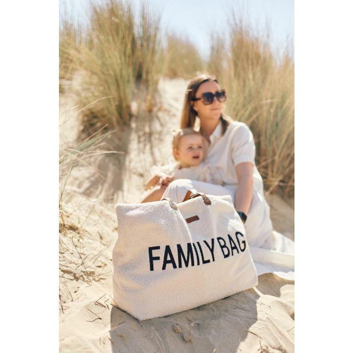family bag trapuntata FAMILY BAG TEDDY BIANCO CHILDHOME 