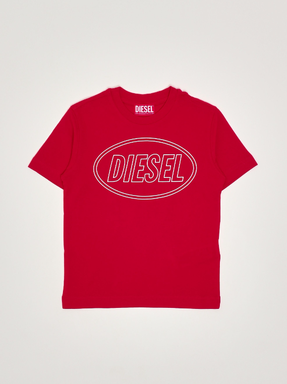 t-shirt con logo J02582 0GRAI K405 DIESEL 