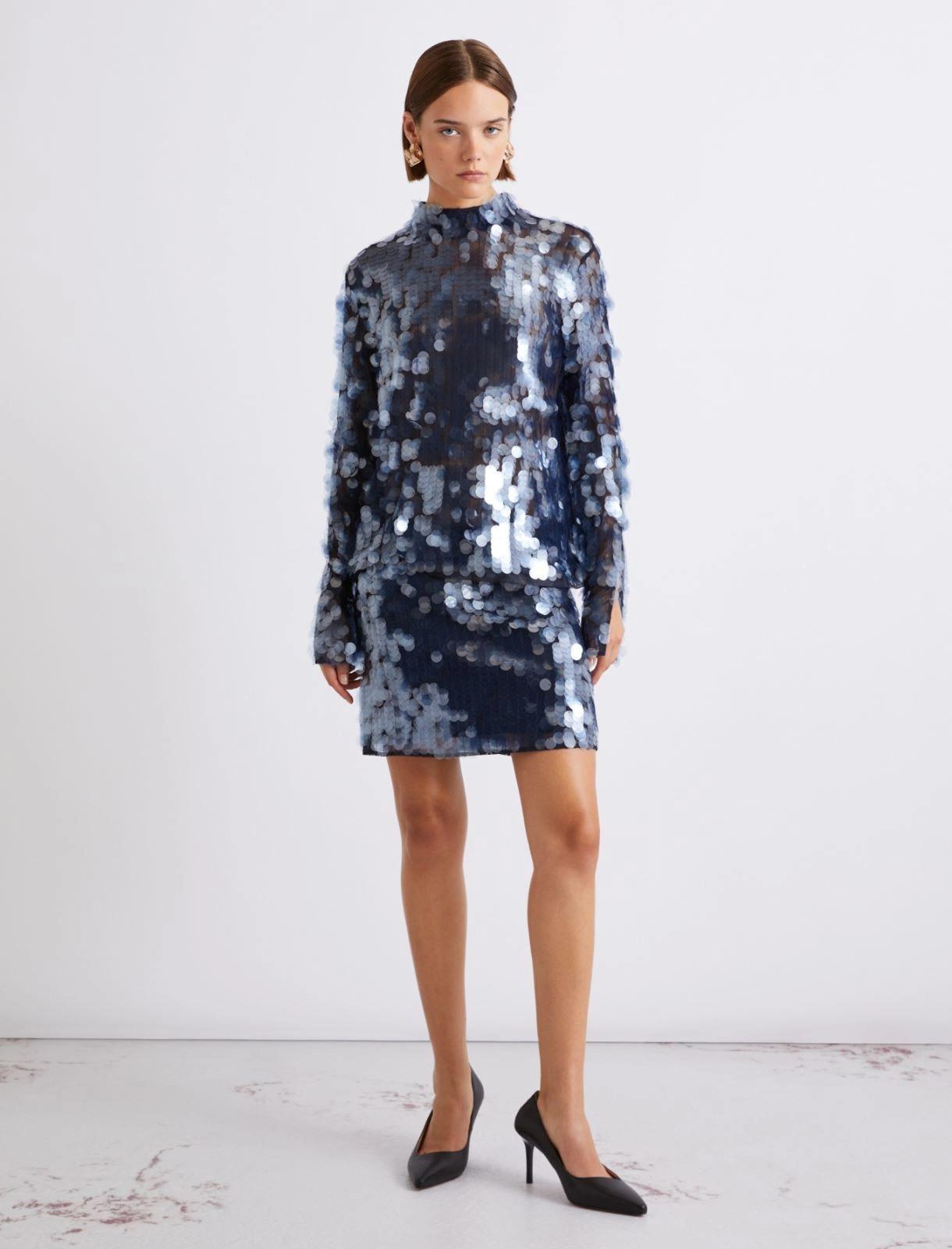 blusa con pailettes MLLGALLO 003 MARella 