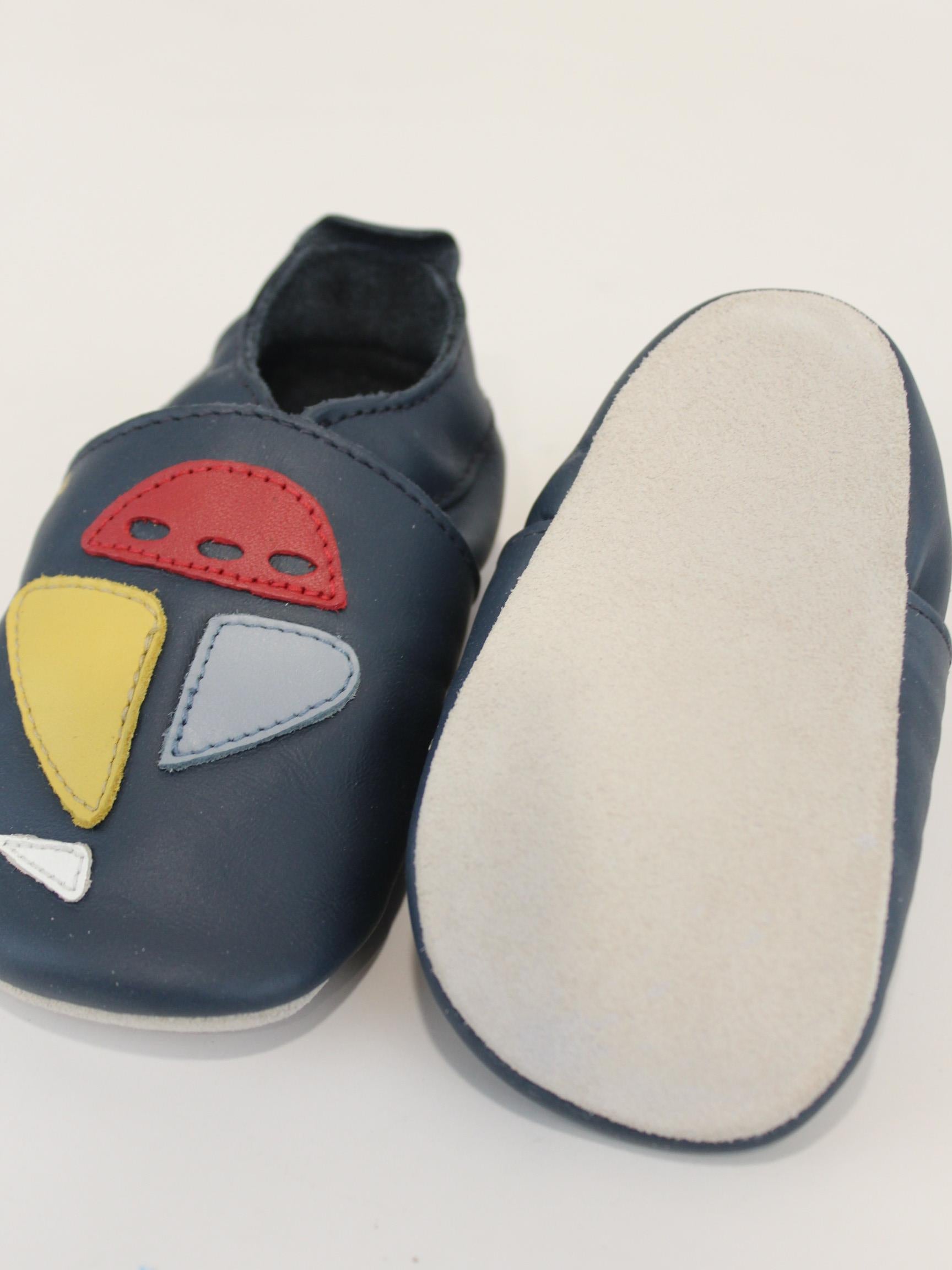 scarpa con barchetta 1000-133-01 NAVY BOBUX 