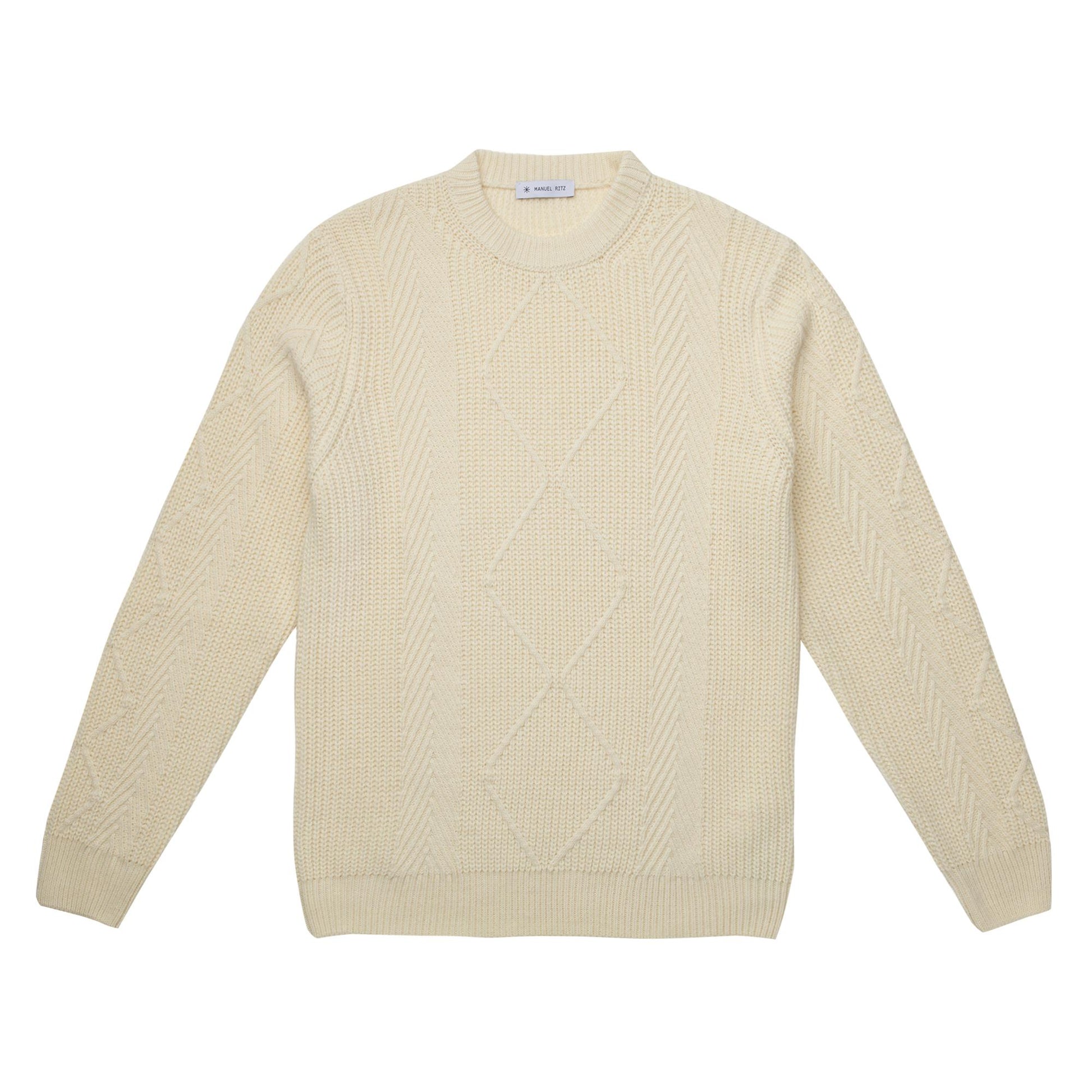 maglione a costine inglesi 3932M529 253810 02 MANUEL RITZ 