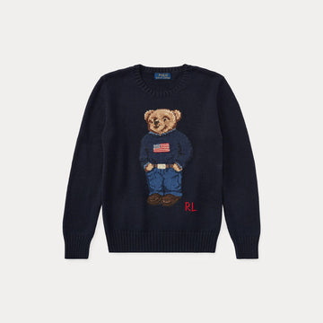 maglione in cotone polo bear 323-668286 002 RALPH LAUREN POLO 