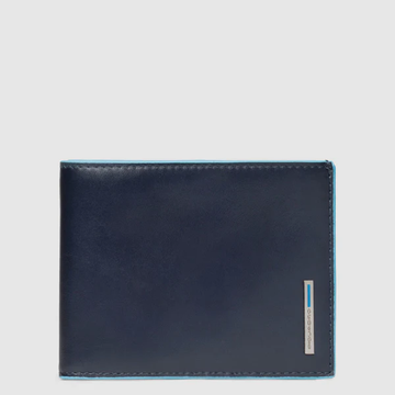 portafoglio in pelle b2 PU257B2R BLU2 PIQUADRO 