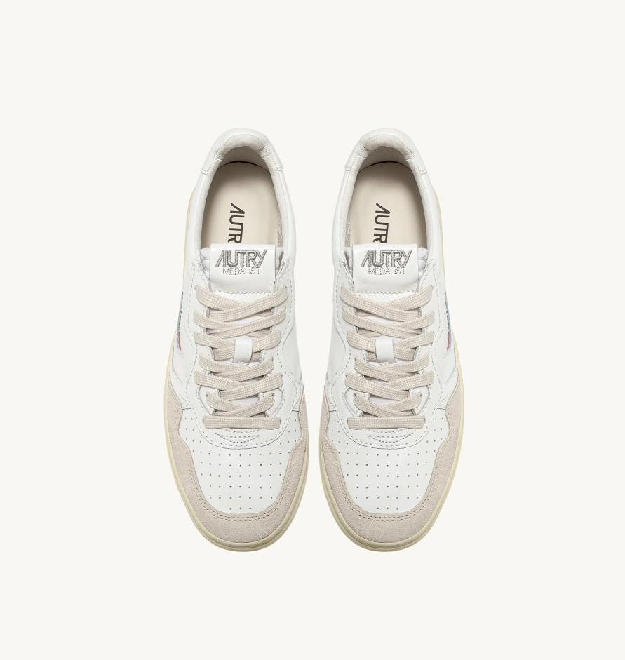 sneakers in pelle autry AULMLS33 WHITE AUTRY 