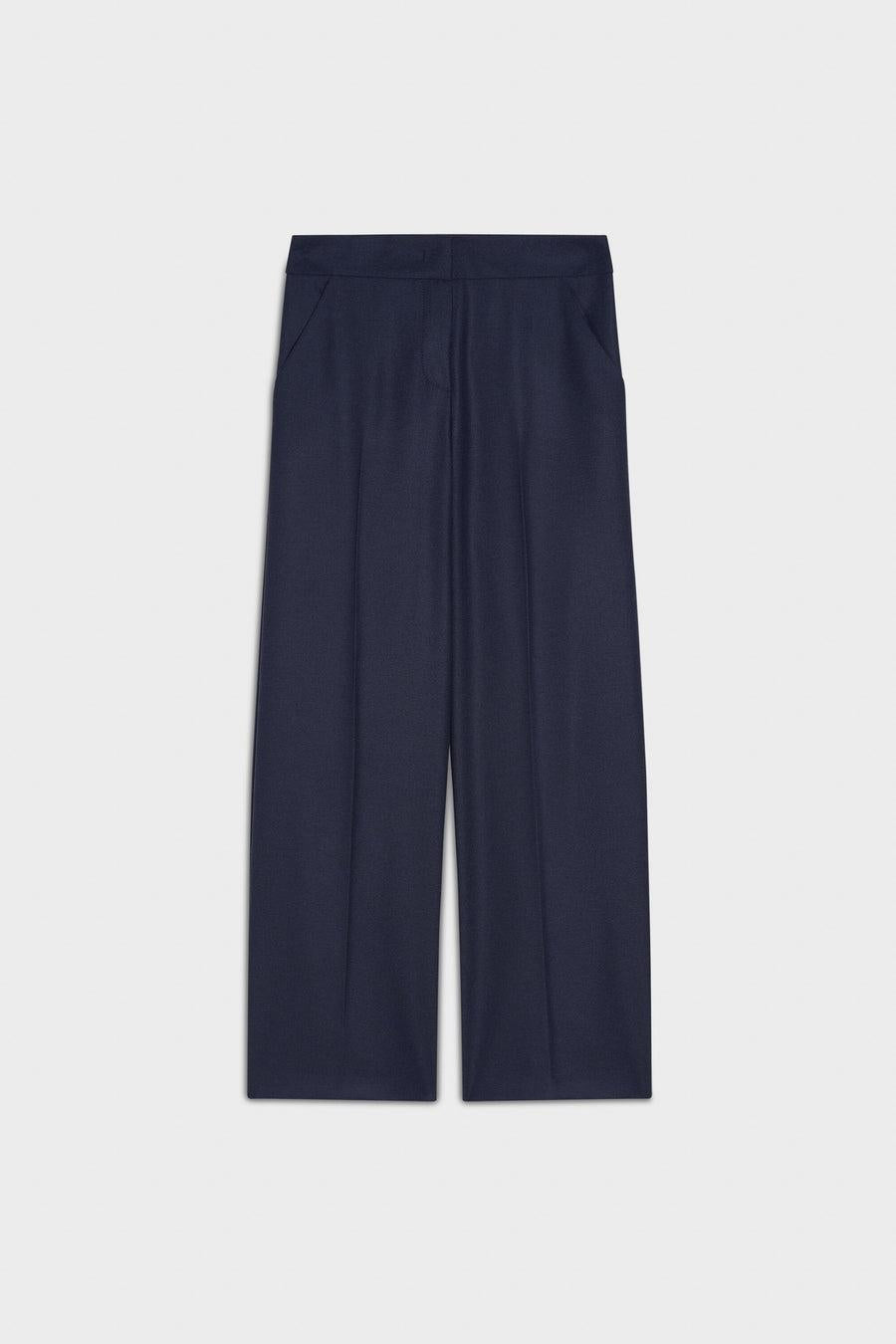 pantalone largo in flanella PIDA03 12 CARLAG 