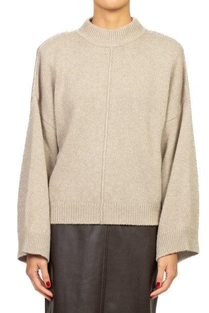 maglia con spalline 55193F BEIGE VICOLO 