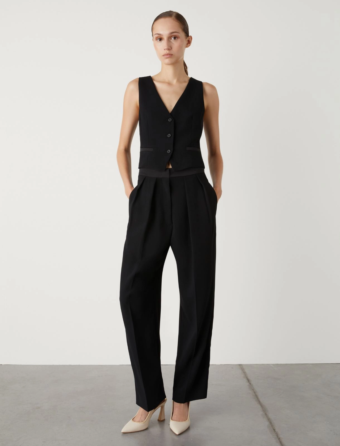 Pantalone con pinces ARLES 002 MARella 