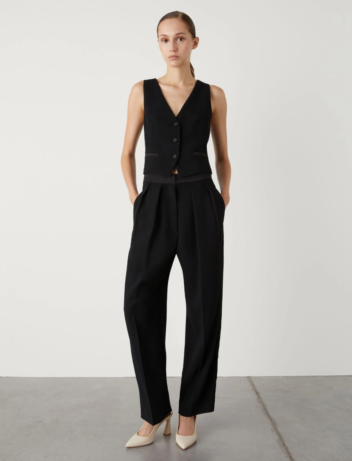 Pantalone con pinces ARLES 002 MARella 