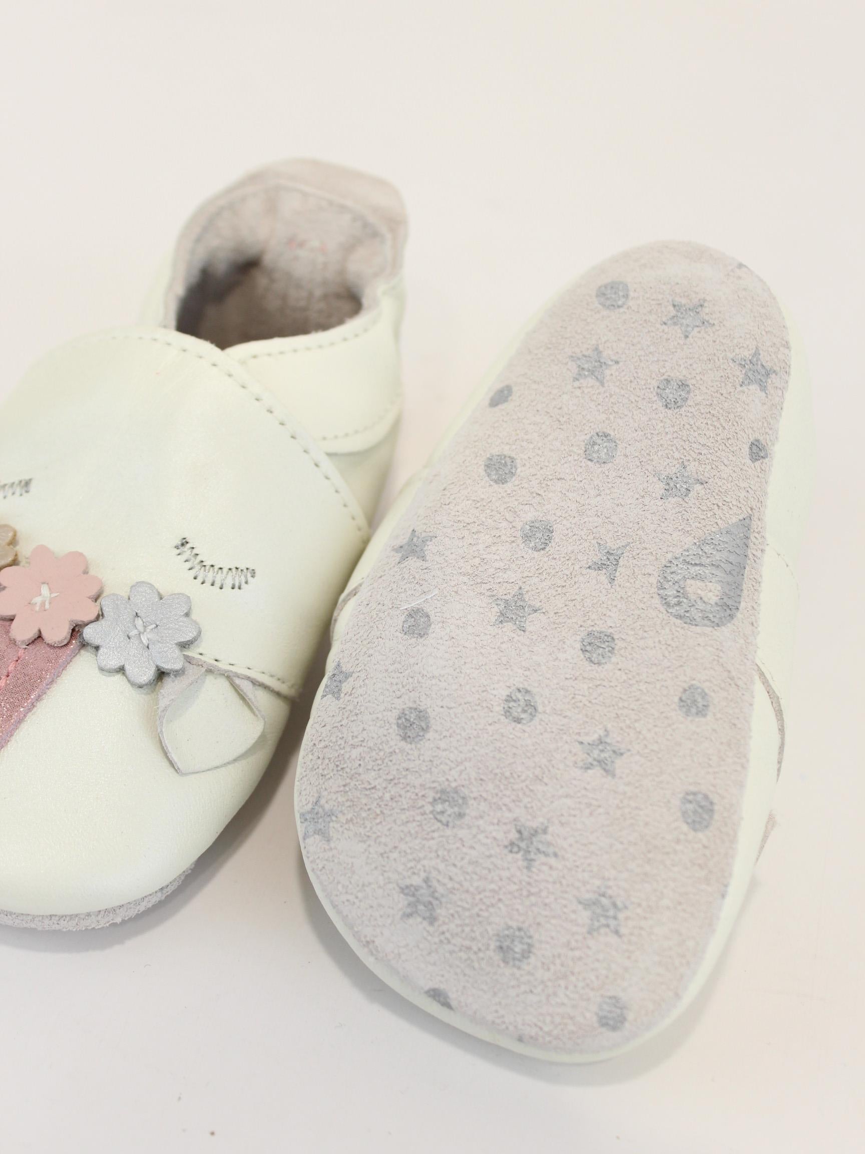 scarpa in pelle con applicazioni 1020-139-49 PEARL BOBUX 