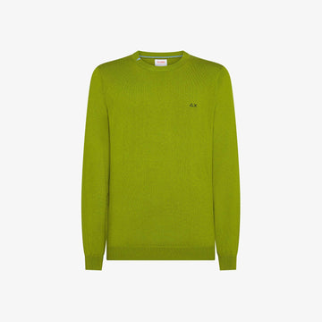 maglione girocollo misto lana K45101 95 SUN68 
