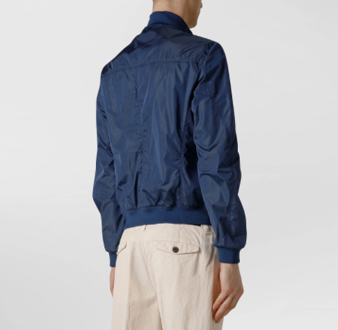 giubbino biker blu PEU3576 01181568 254 PeUTEREY 