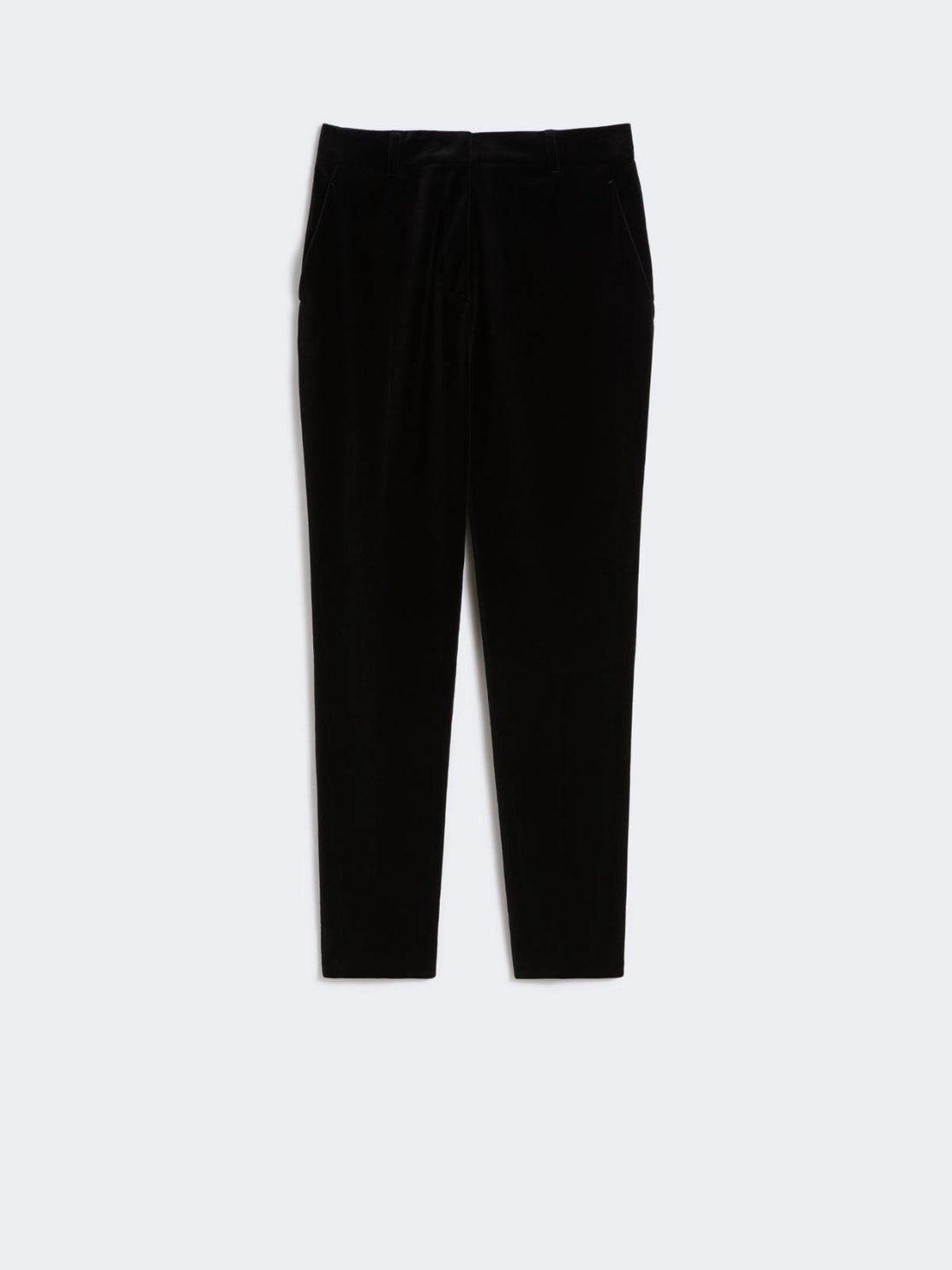 pantalone a sigaretta in velluto NEUTRO 001 MAXMARA STUDIO 