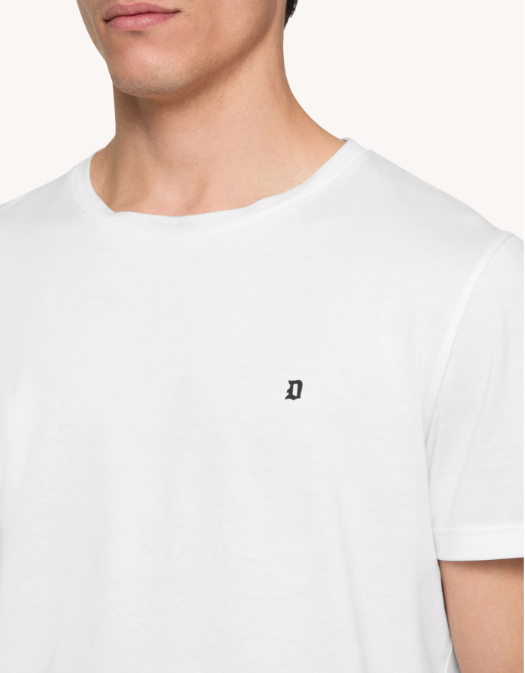 t-shirt con mini logo US198JF0271UZL4 000 DONDUP 