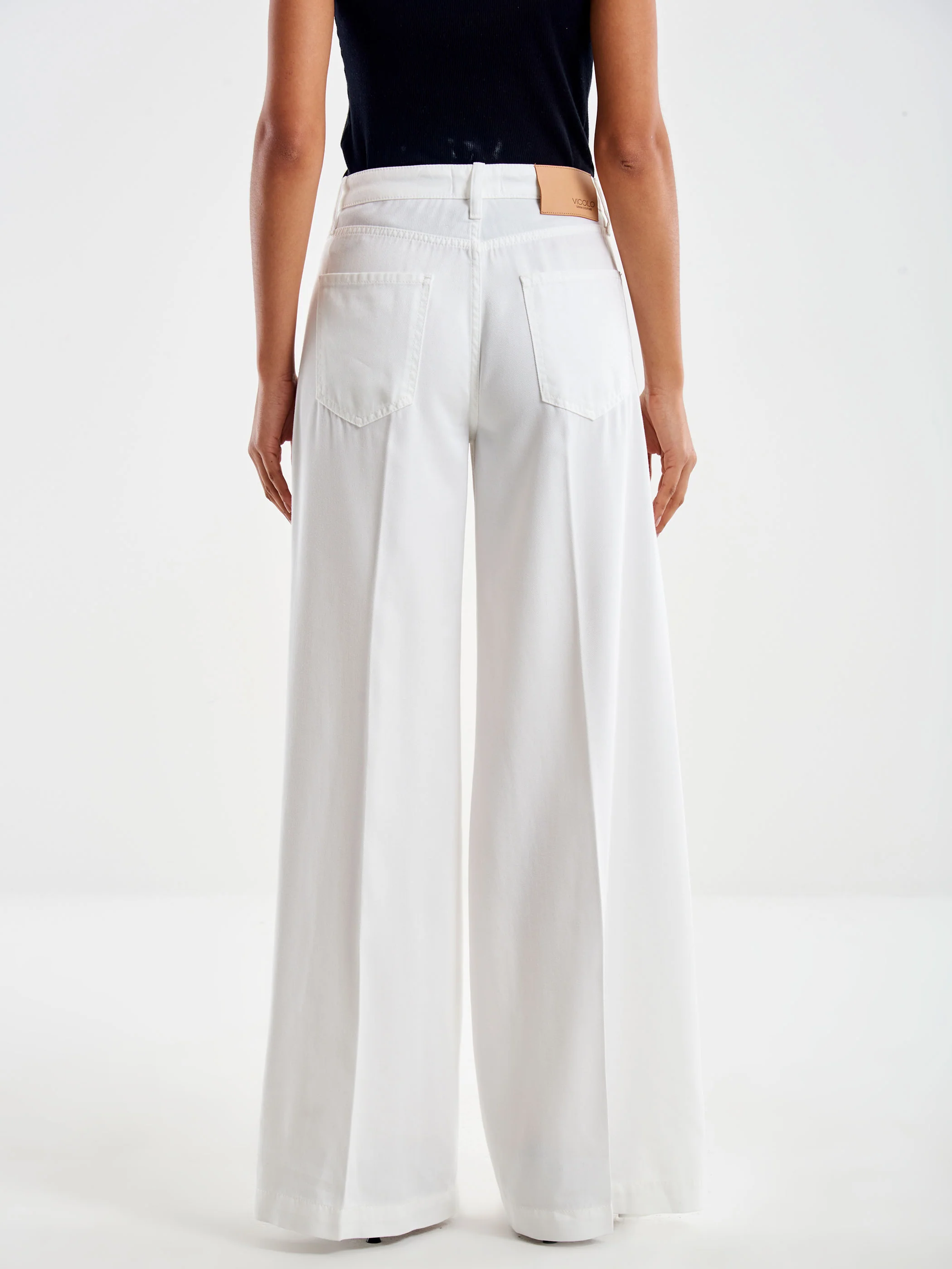 pantalone maddison DD5043 BIANCO VICOLO 