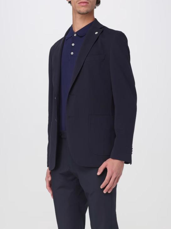 giacca in cotone piquet 3832G2900MC 253273 89 MANUEL RITZ 