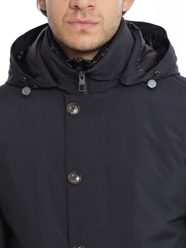 Parka con pettorina e cappuccio F09MUCX778 265-99 MONTECORE 