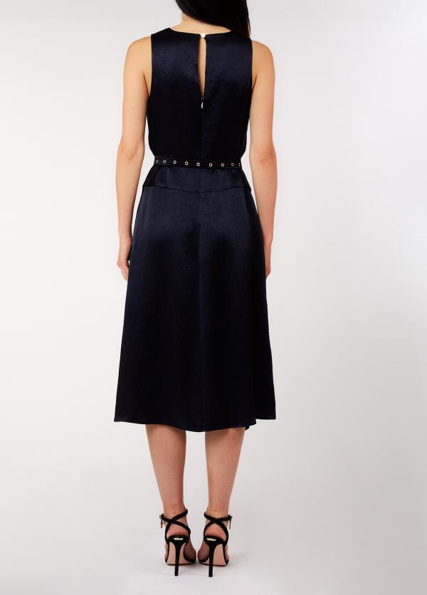 abito con spacco CA6149T450A P9583 LIU JO BLACK 