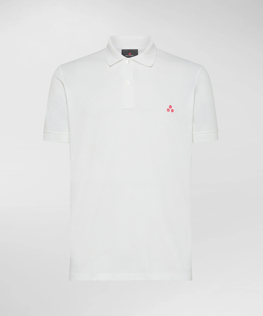 polo in cotone maniche corte ZENO 01 730 PeUTEREY 