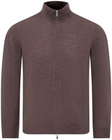 GRAN SASSO cardigan in lana regular fit Marrone