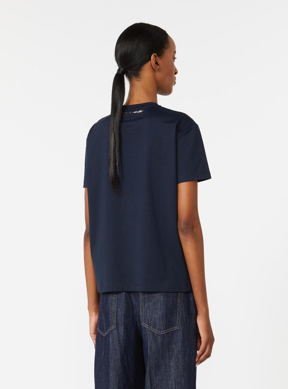 t-shirt in jersey di cotone SMMEDILE 006 S MAXMARA 