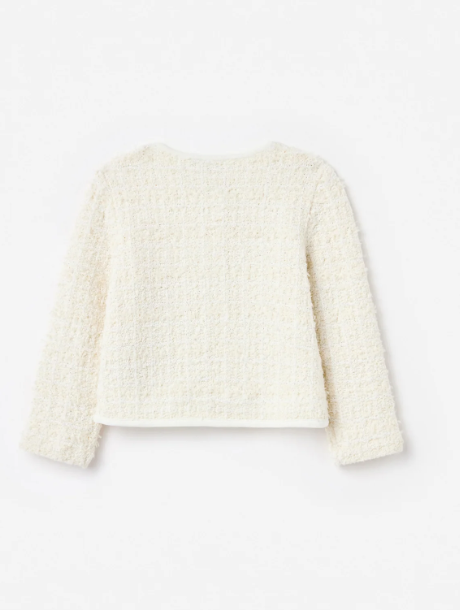 cardigan con fiocco 739C-C CREAM SELF-PORTRAIT 
