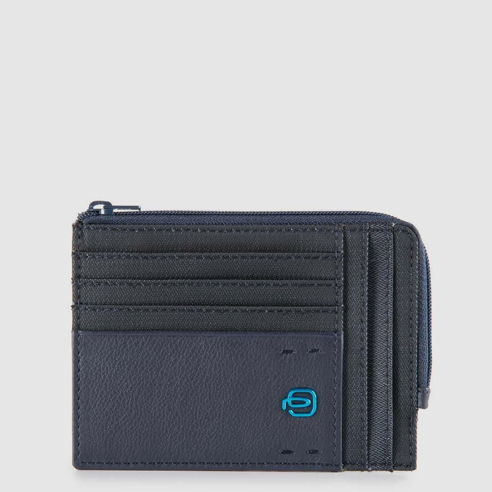 portacarte tascabile p16 PU1243P16 CHEVBLU PIQUADRO 