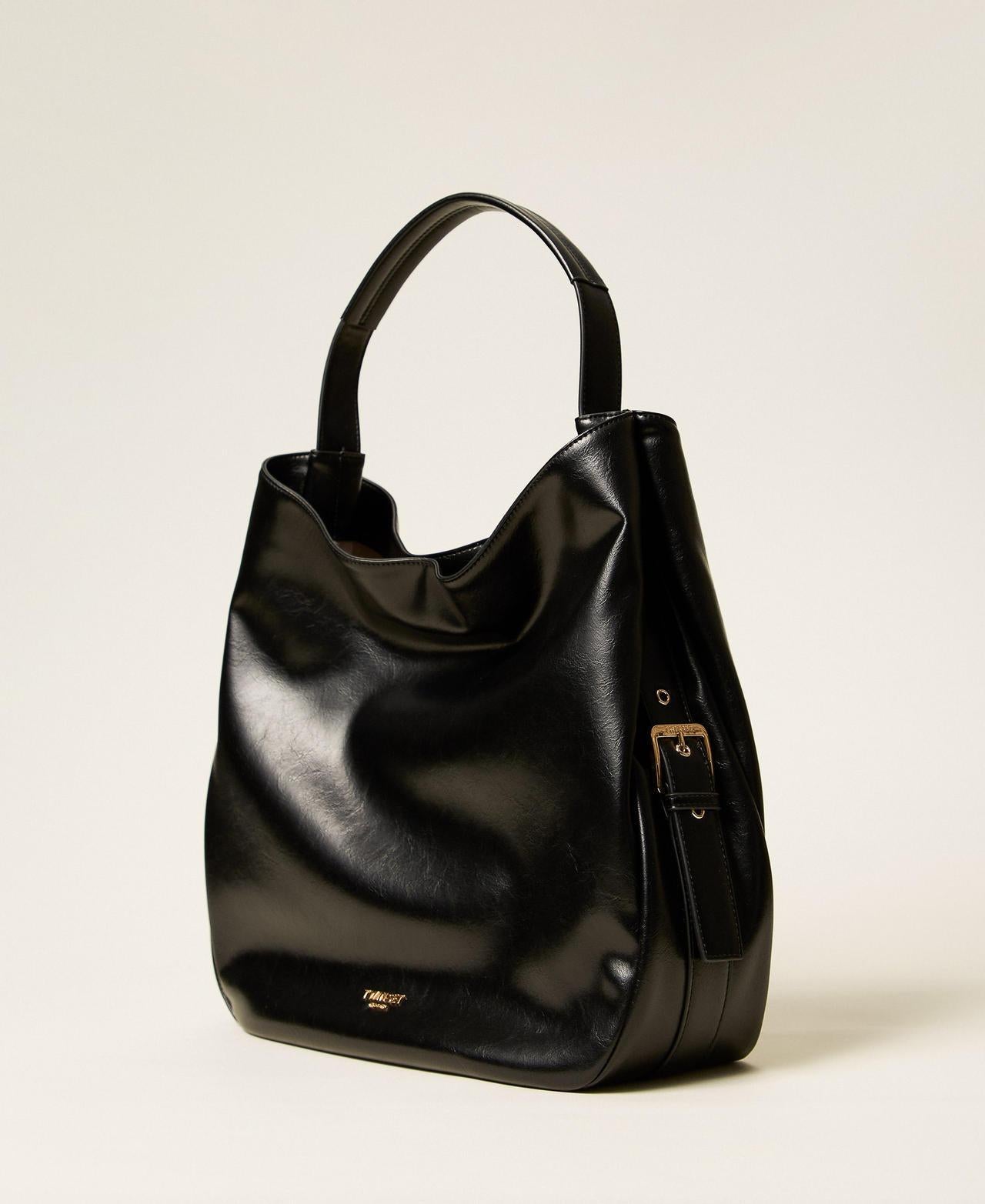 borsa hobo con fibbie 252TD8032 00006 TWINSET 
