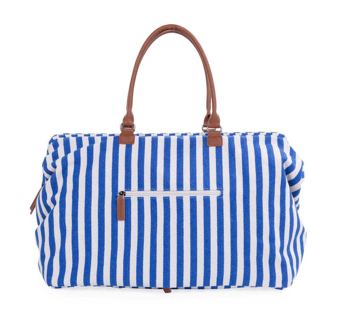 Borsa nascita con fasciatoio mommy bag MOMMY BAG RIGHE AZZ/BLU CHILDHOME 