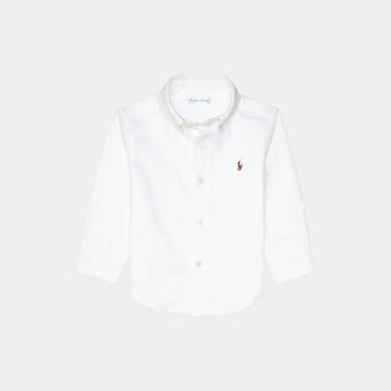 Camicia oxford con logo 320-677133 001 RALPH LAUREN POLO 
