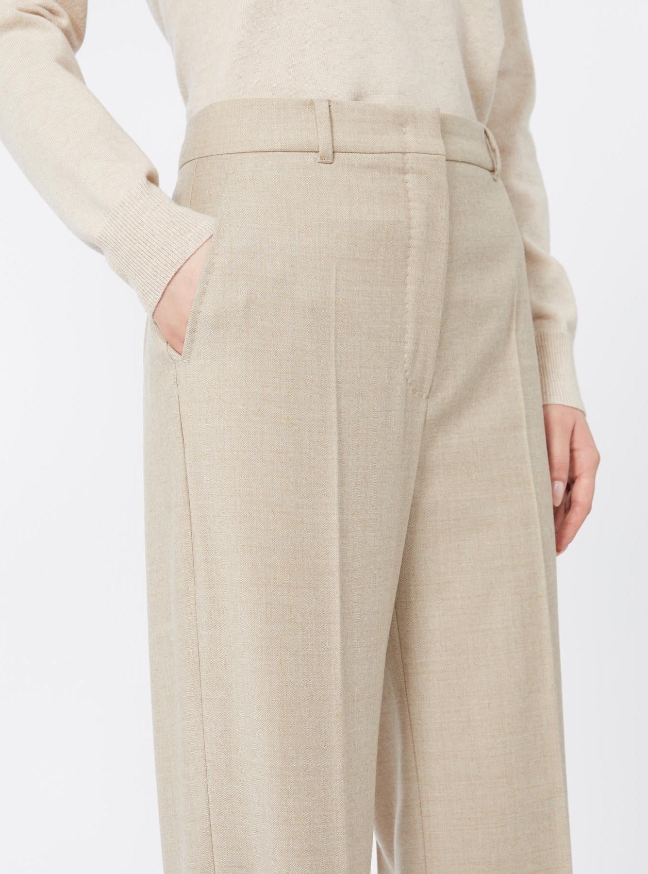 pantalone in flanella stretch LAMBRO 052 MAXMARA STUDIO 