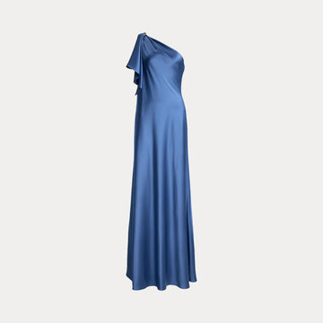 abito monospalla in raso 253-909454 012 LAUREN RALPH LAUREN 