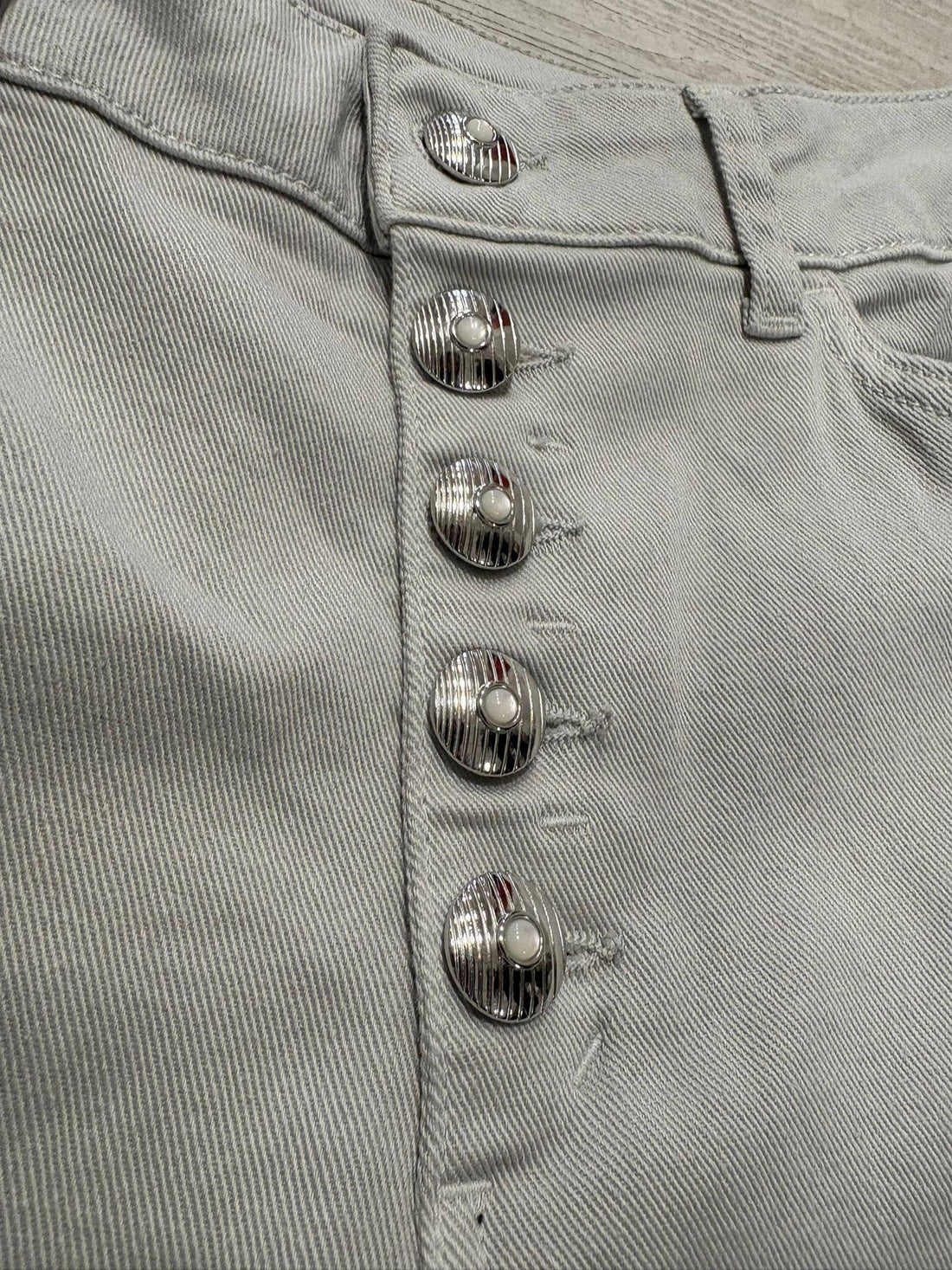 Pantalone koons con bottone gioiello DP268BBS0030DPTD 021 DONDUP 