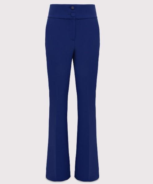 pantaloni flare in crepe stretch RA4130T3191 93943 Blugirl 