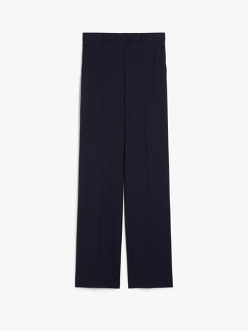 pantalone dritto in satin lana QUASAR 004 MAXMARA 