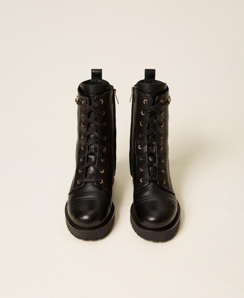Anfibio in pelle con catena 252TCP150 00006 TWINSET 