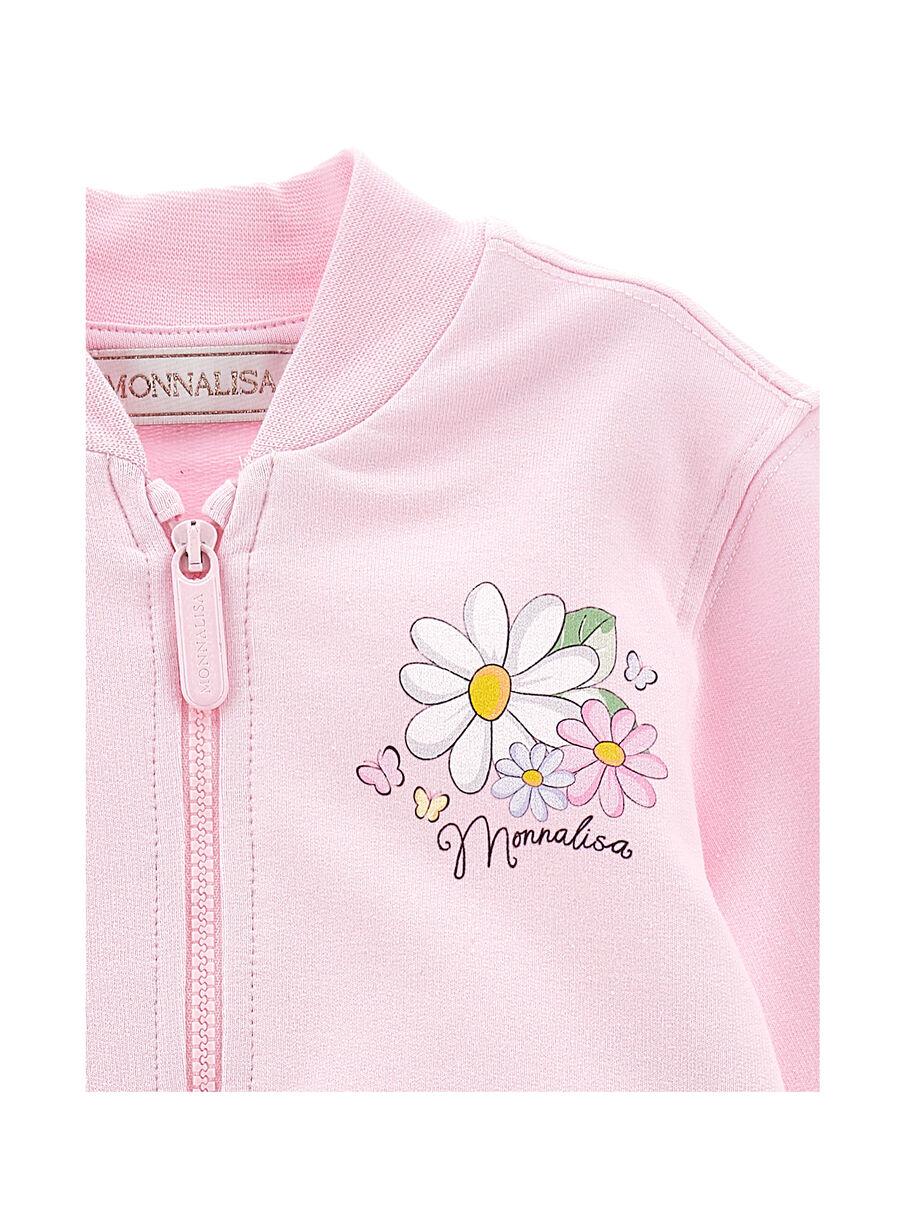 felpa con zip 39E801 5003 0090 MONNALISA 