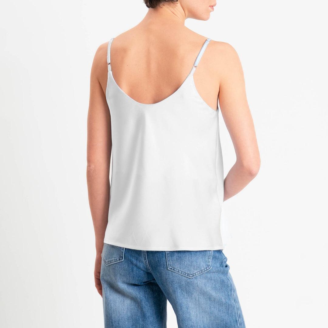 top in satin TAB0329 BIANCO VICOLO 