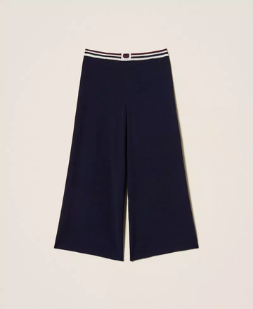 pantalone con bande bicolor 252GJ3031 11956 TWINSET GIRL 