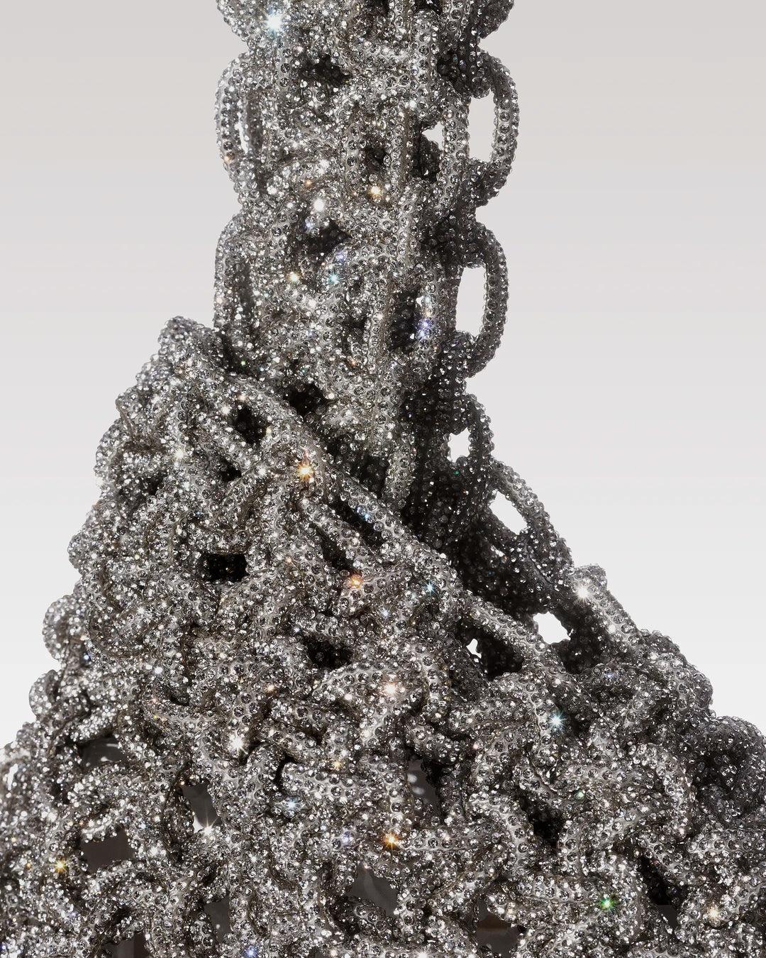 borsa cristalli niki NIKY BLACK DIAMOND HIBOURAMA 