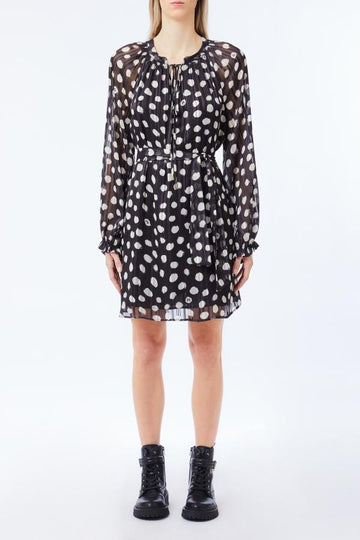 abito corto a pois UF5250T044A M9169 LIU JO DENIM 