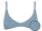 MC2 SAINT BARTH bralette strass Azzurro