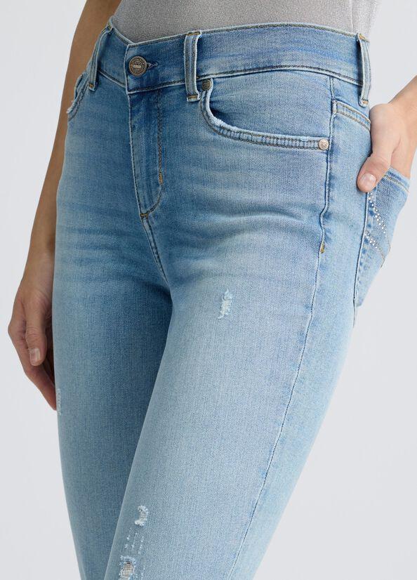 Jeans slim fit con strass UA5066DS615 78848 liU JO 