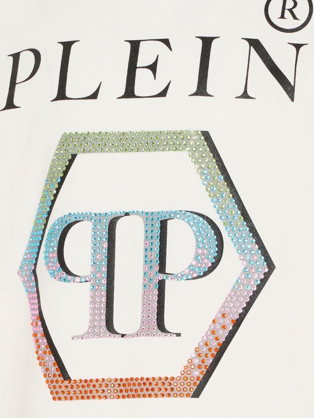 T-shirt con logo S6PHJGTH157 002 PHILIPP PLEIN 