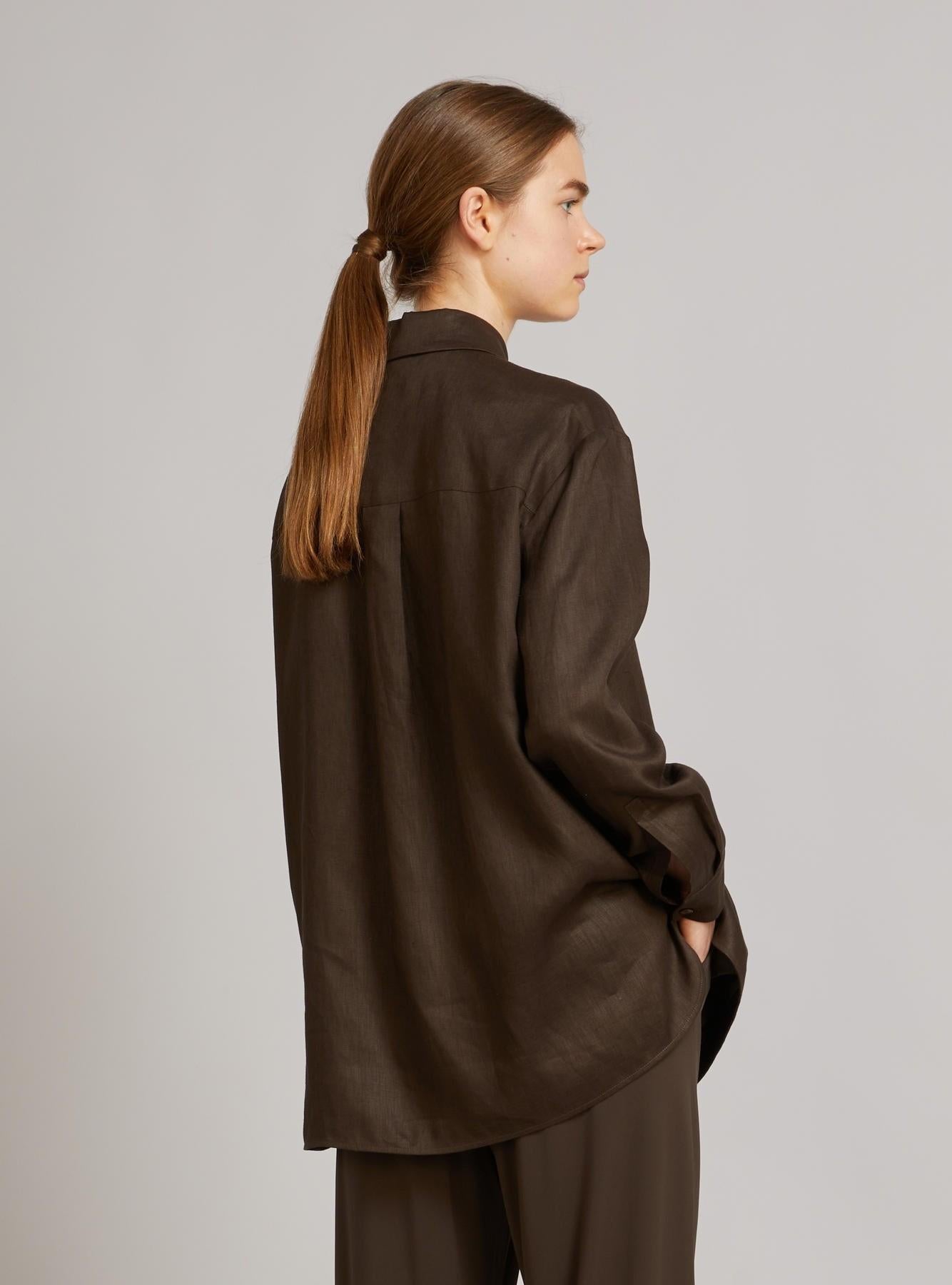 camicia di lino MMLFILO 006 MM MAXMARA 