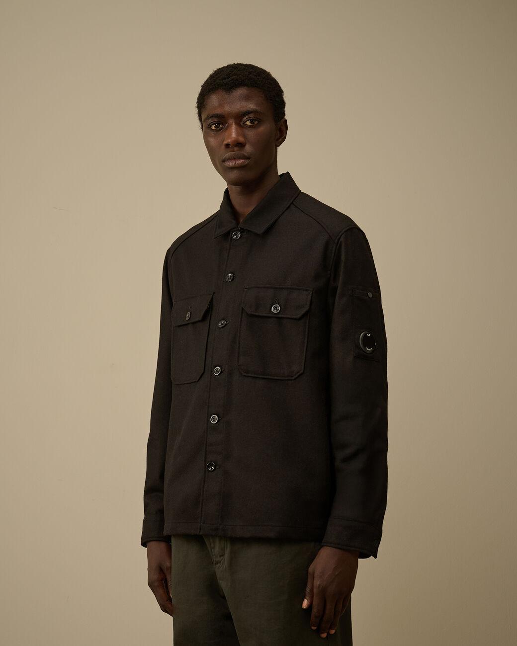giacca overshirt felt 19CMOS271A 110498A 999 CP COMPANY 