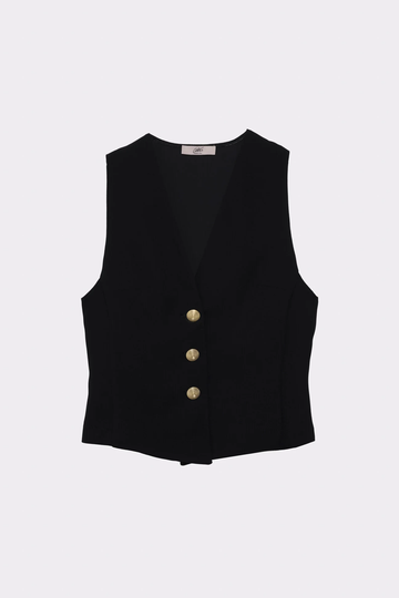 gilet in crepe satin LOIT07 D8 10 CARLAG 