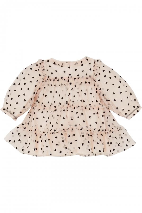 abito corto in tulle e cuori HF5028J4956 M9687 LIU JO JUNIOR 