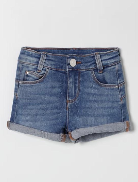 shorts in denim scuro KA4055D3246 78140 LIU JO JUNIOR 