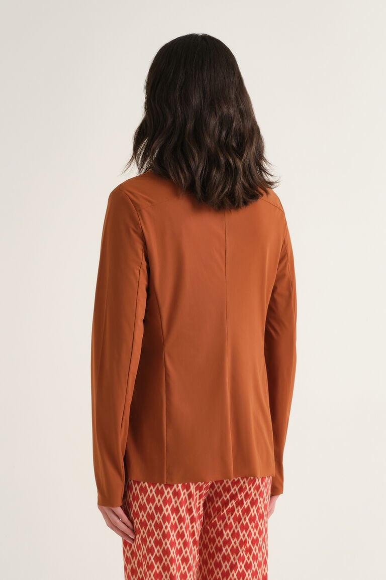 giacca soft jersey JD6465 70210 41008 CARAMELLO MALI'PARMI 