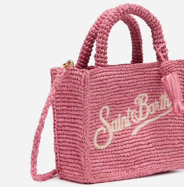 borsa vanity  mini raffia VANITY MINI RAFFIA 01526H MC2 SAINT BARTH 